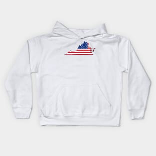 Virginia USA Kids Hoodie